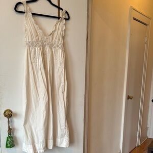 Doen White Midi Dress / Nightgown